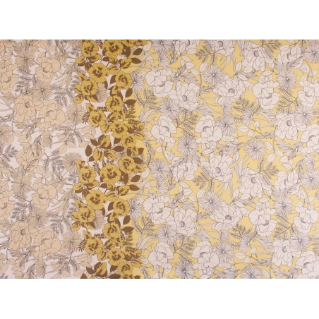 Tecido Passion - Viscose floral com seda