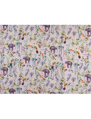 Viscose Lux - Elefantes e girafas