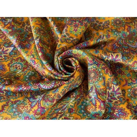 Viskóza Raso foxy - Vzor Paisley