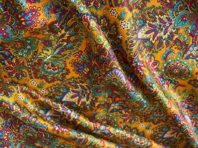 Viskóza Raso foxy - Vzor Paisley