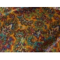 Tyget Viskos Raso foxy - Paisley-mönster