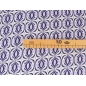 Raso Foxy Viscose - Purple pattern