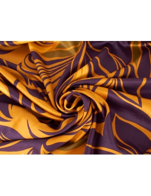 Raso Foxy viscose - Large leaves - 3 colors