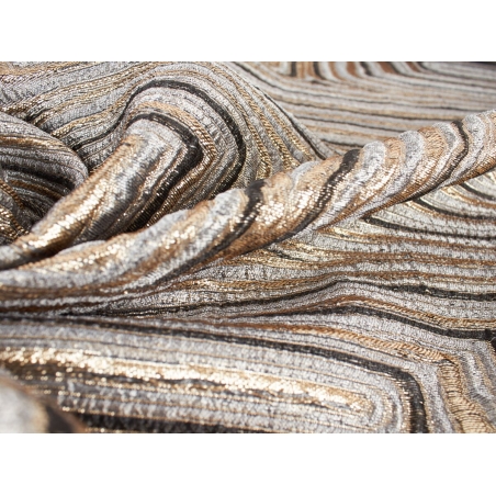 Jacquard stof Sorella - Lurex