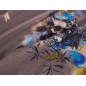 Dzianina Will - Crânes et fleurs - 2 couleurs