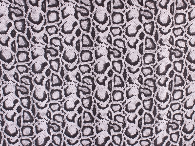 Kangas Jacquard Sorella - Käärmeennahka