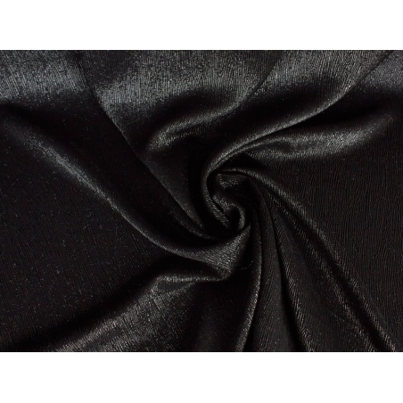 Lurex Silke Sort