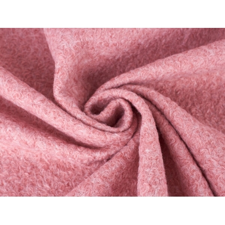 Boucle Tissu manteau MB21073 - Trois couleurs