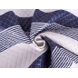 Quilt - blue stripes - WHOLE PIECE