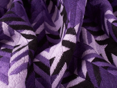 Porto Rose tessuto per cappotto - Viola