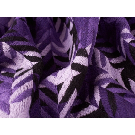 Porto Rose stof voor een jas - Paars