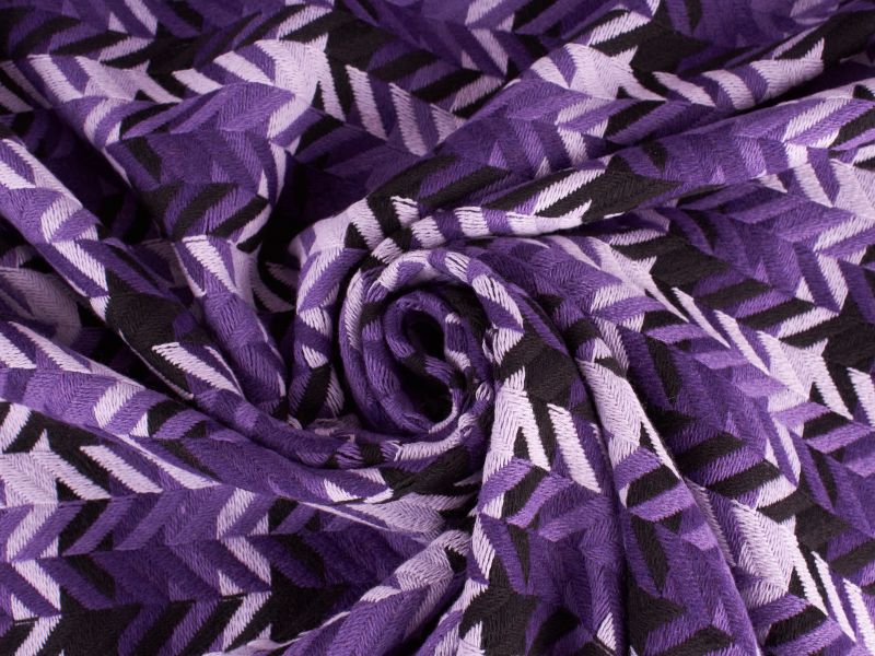 Porto Rose tissu pour manteau - Violets