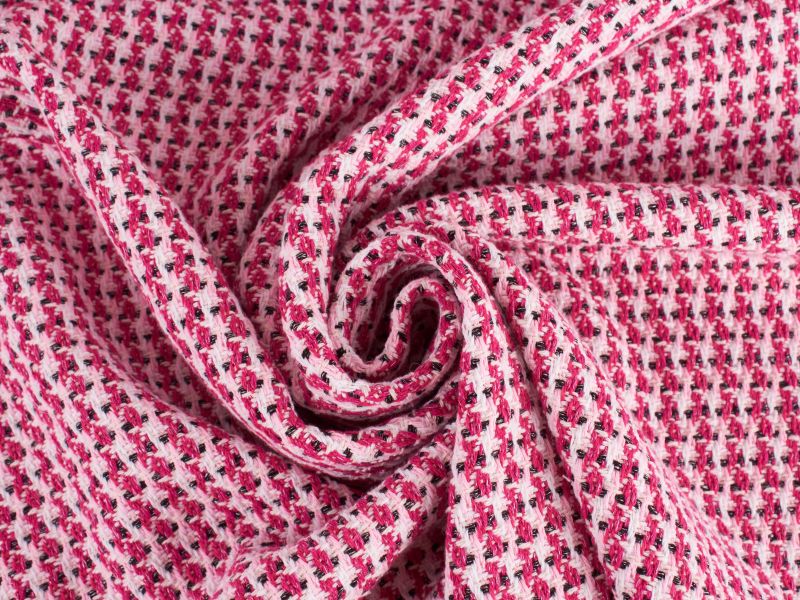 Chanel-tyyppinen jakkukangas - Kaksi väriä