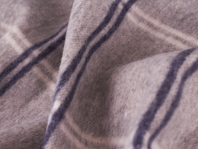 Tecido de casaco CBK 019 - Xadrez cinza