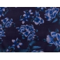 Vel Black - Blaue Blumen