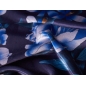 Vel Black - Blaue Blumen