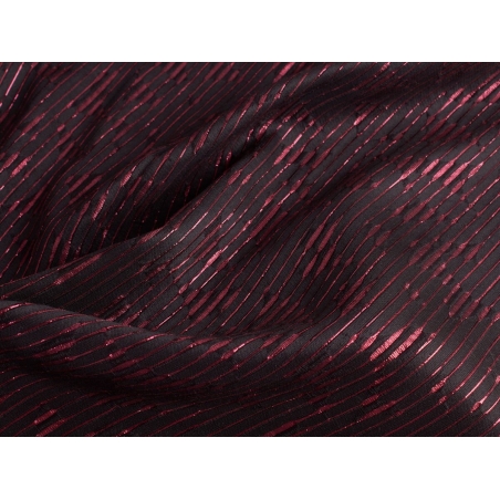 MaxMara jacquard - Burdeos y negro