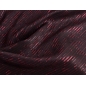 MaxMara jacquard - Bordeaux et noir
