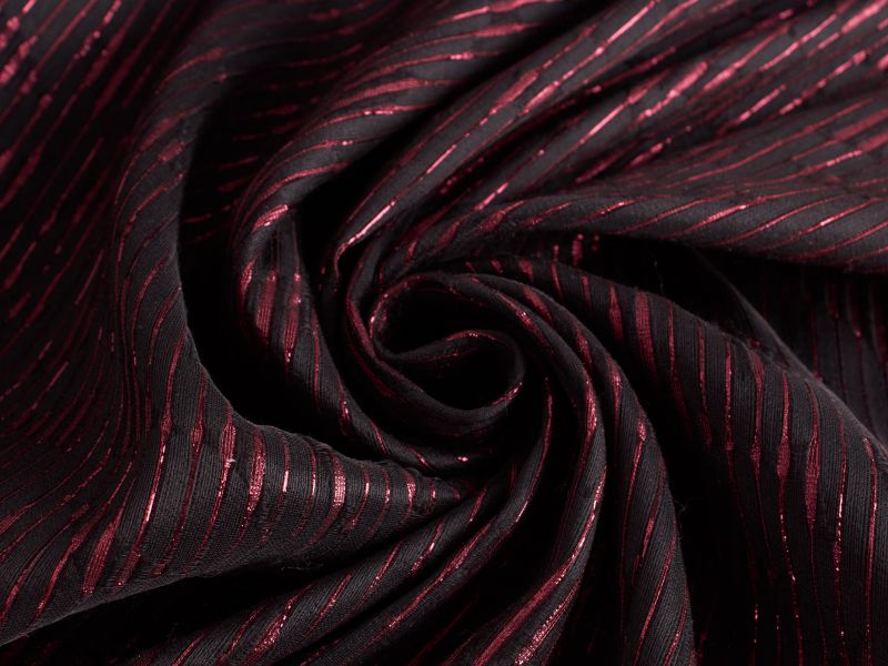 MaxMara jacquard stof - Bordeaux sort