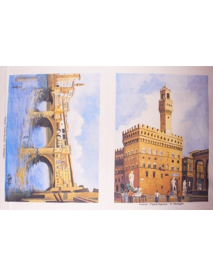 Vaizdai - Piazza Signoria ir Ponte Vecchio - G.Medaglini