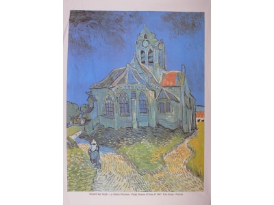 Image - Église d'Auvers - Vincent Van Gogh