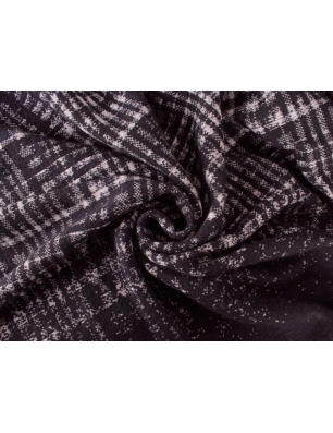 Sweater knit KORFRANGE fringe pattern
