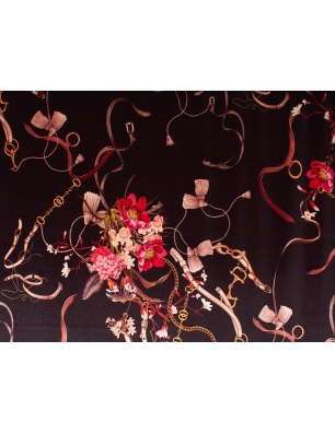 Welur Sorella - Rosas rojas sobre negro