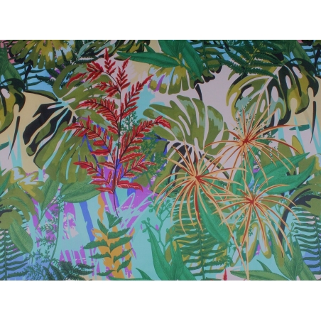 Signature silk - leaves