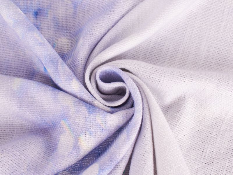 Liorente - Motif bleu sur polyester