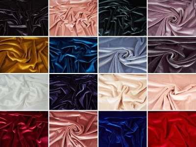 velly velour - 16 colours!