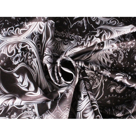 Polisorella - Sort-hvid ornament - Rapport