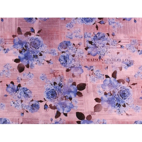 Polisorella - Bloemen op de krant