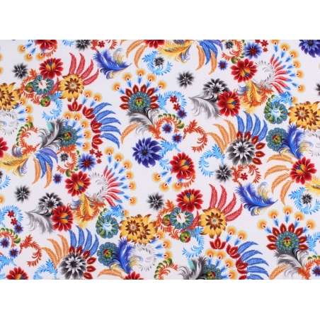 Țesătura Poliester materiał - Folk