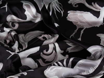 Шовк з підписом "Сирена" в стилі Валентино - 2 кольори