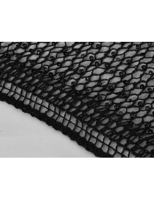 Pizzo Rete Perla - pizzo di lusso in stile Armani - 2 colori