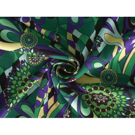 Viscose Sorella - motif dans le style Desiguala - 2 couleurs