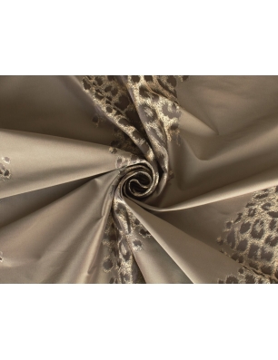 Silk Jacquard - Panther Striped