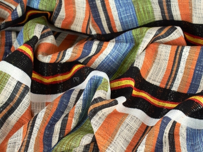 Tecido Jacquard Boario - Seda Étnica