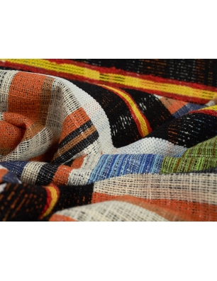 Tyget Jacquard Boario - Siden Etno