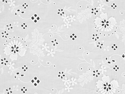 Coton Saffo 3D brodé