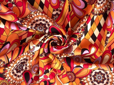 Viskos Sorella - mönster i Desigual-stil