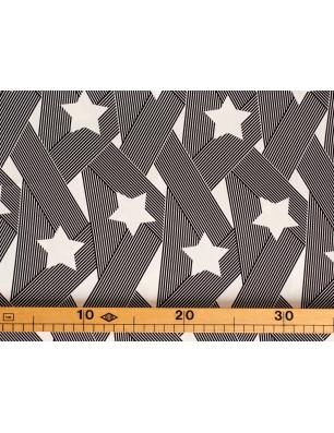 Viscose Raso Foxy - Estrelas