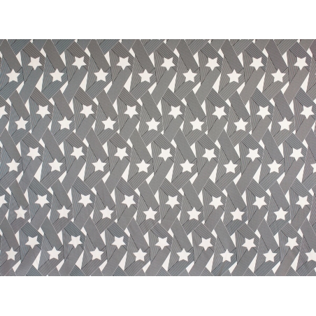 Tecido Viscose Raso Foxy - Estrelas