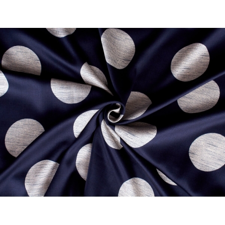 Viscosa Raso Foxy - Pois