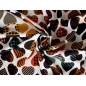 Viscose Carmen - Petits cœurs Viscose Carmen - Petits cœurs