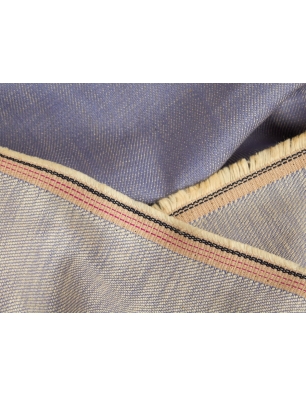 Țesătură denim moale ca o pană, dublu față - culori