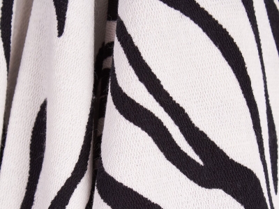 Dzianina Sweater - Zebra - wiskozowa pętelka