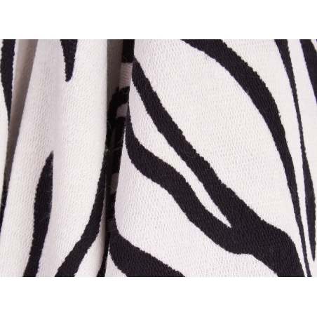 Stickad tröja - Zebra - viskosloop
