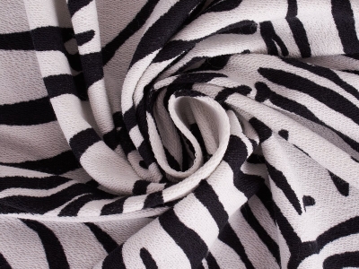 Pulover din tricot - Zebra - bucle de viscoză