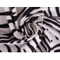 Dzianina Sweater - Zebra - viskose løkke Dzianina Sweater - Zebra - viskose løkke